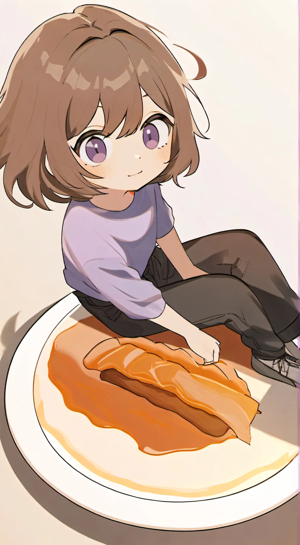 ai character: Tiny Nora background