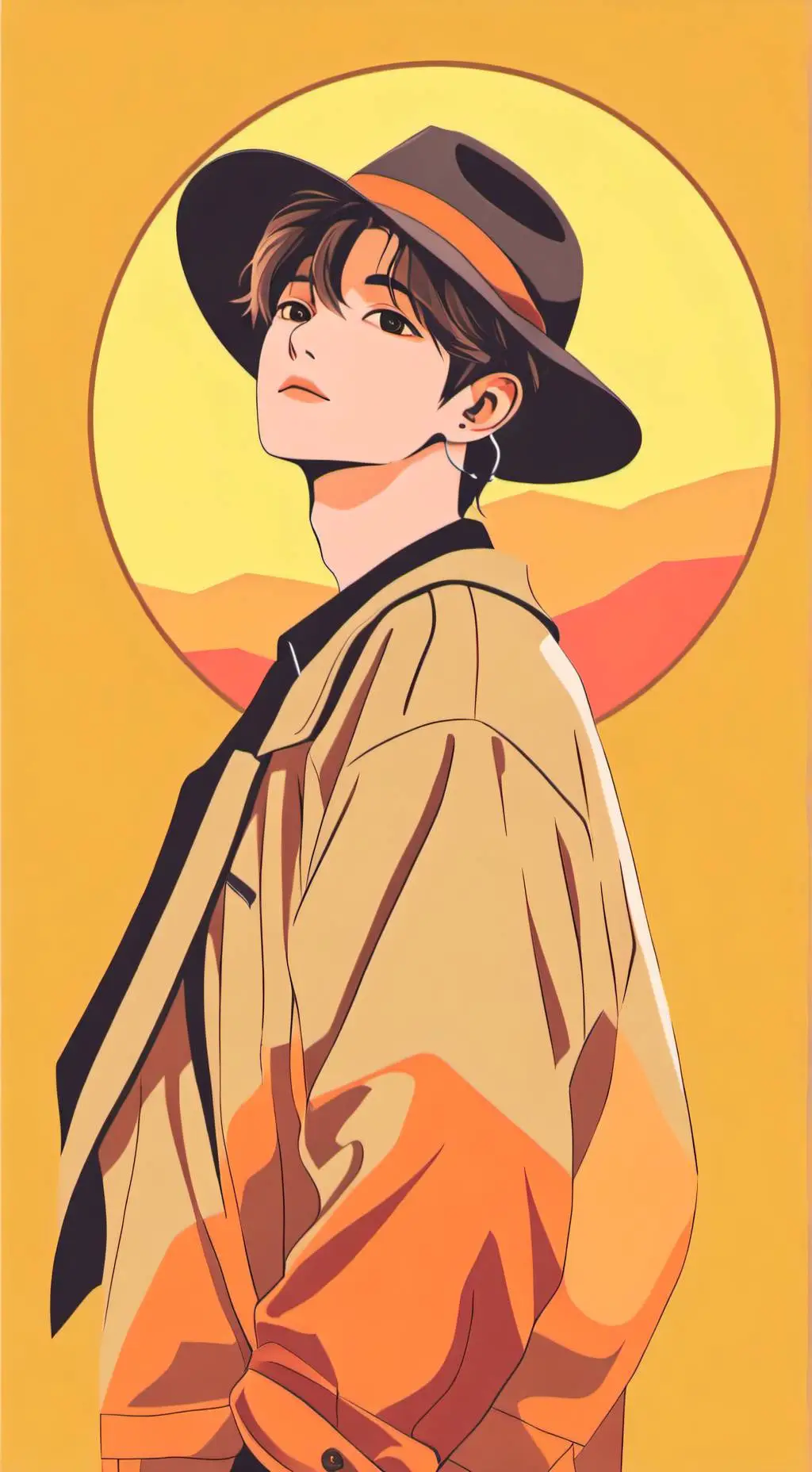 ai character: Stray kids background