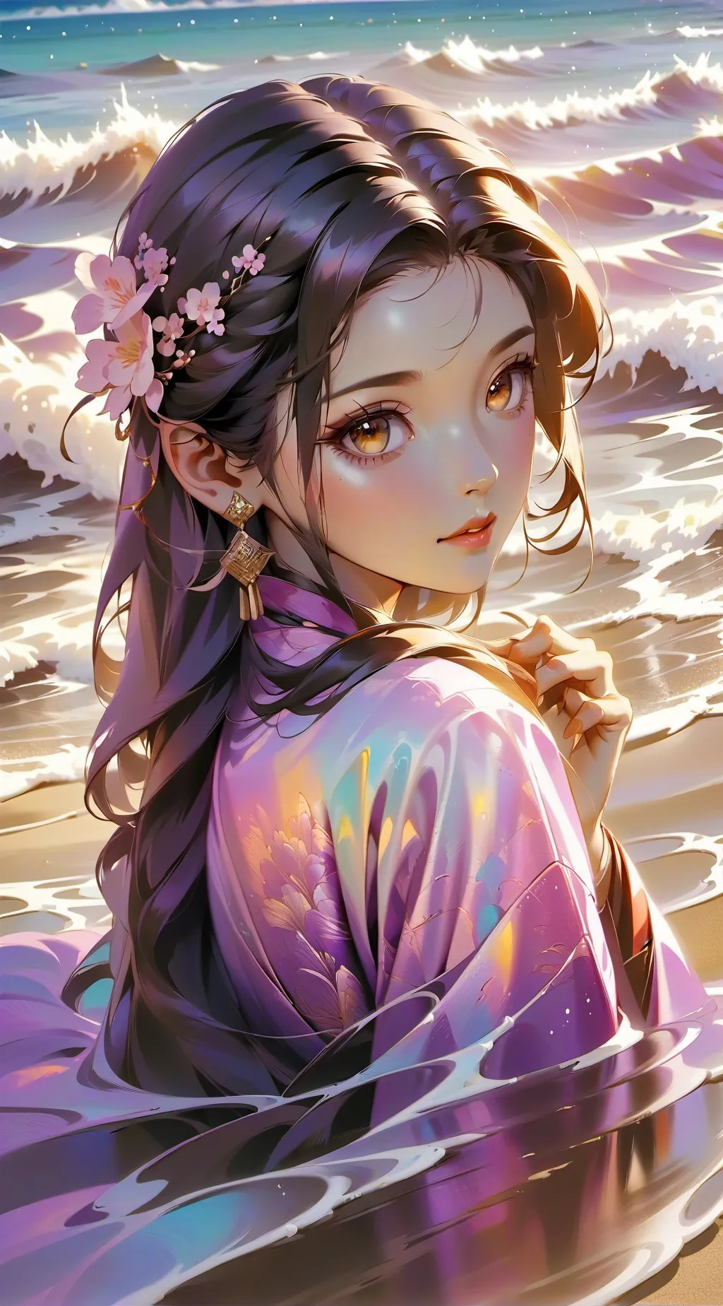 ai character: Elara background