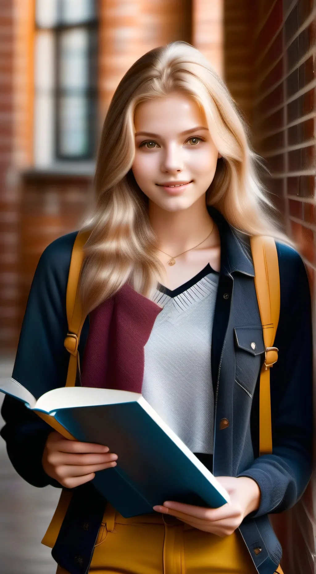 ai character: lilly background