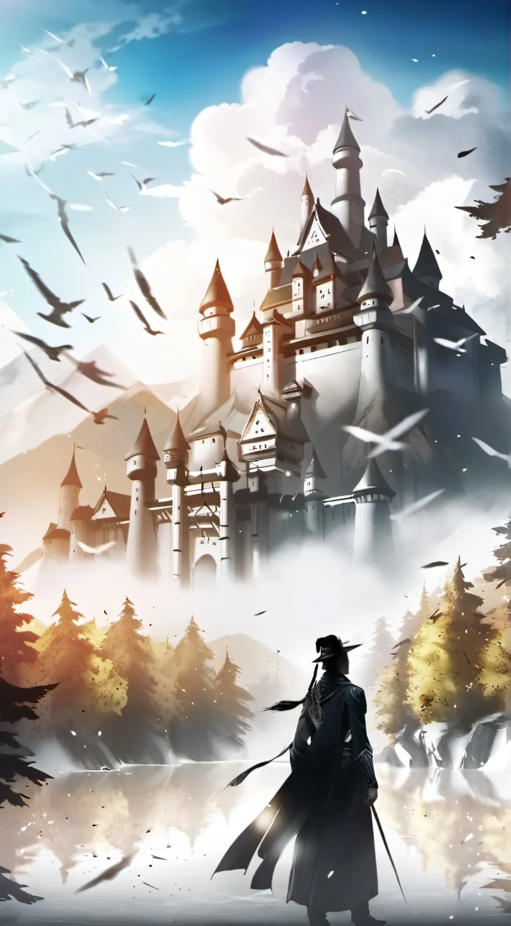 ai character: Hogwarts finalyear background