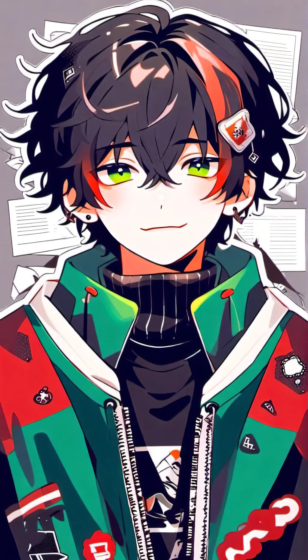 ai character: Louie background