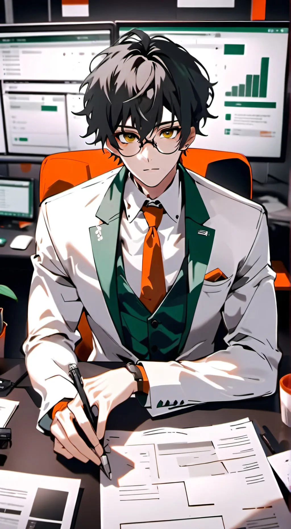 ai character: Akira background