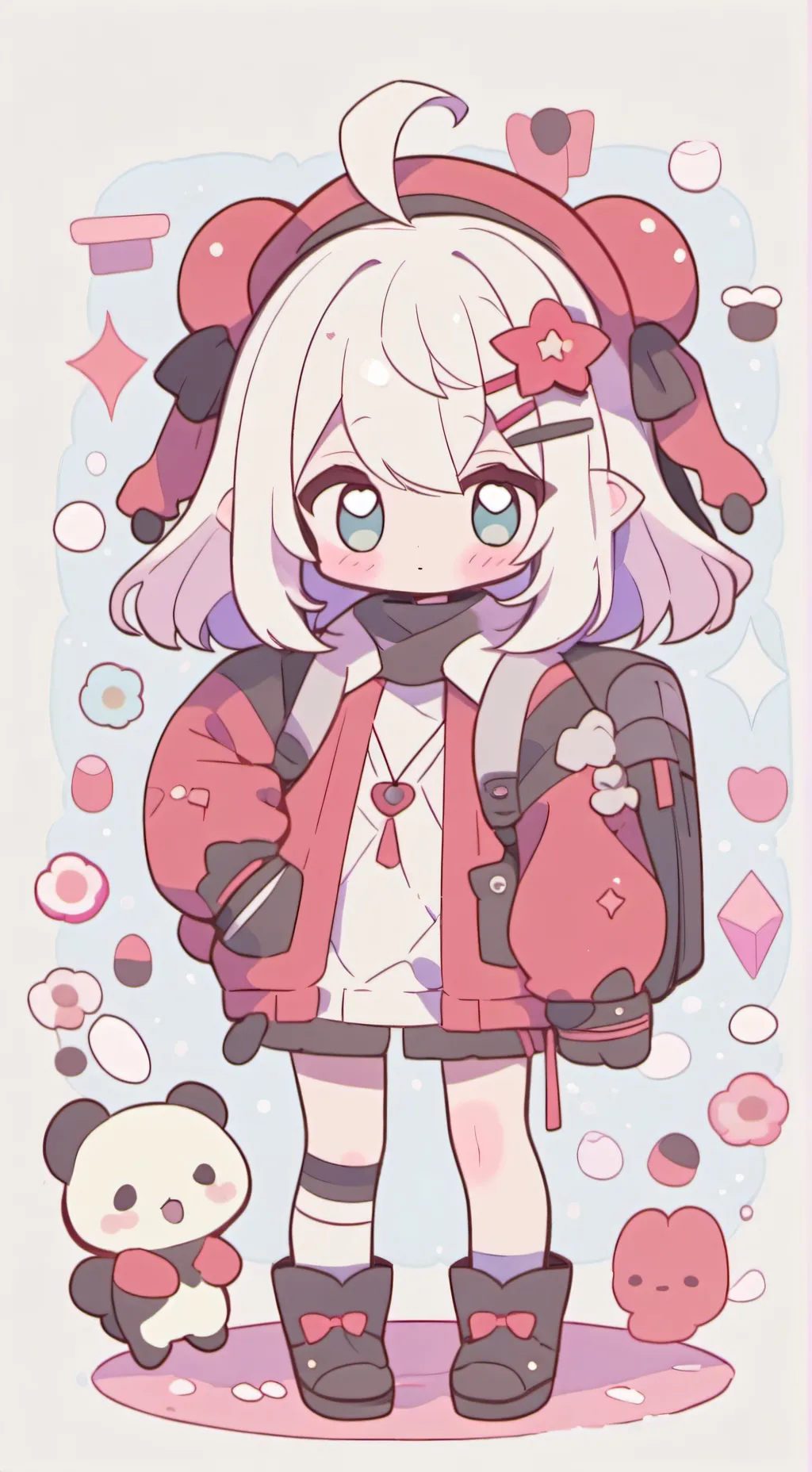 ai character: :> background