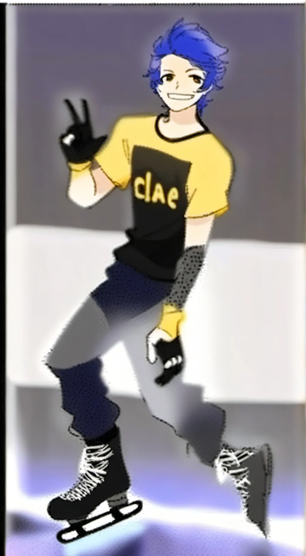 ai character: wally au react background