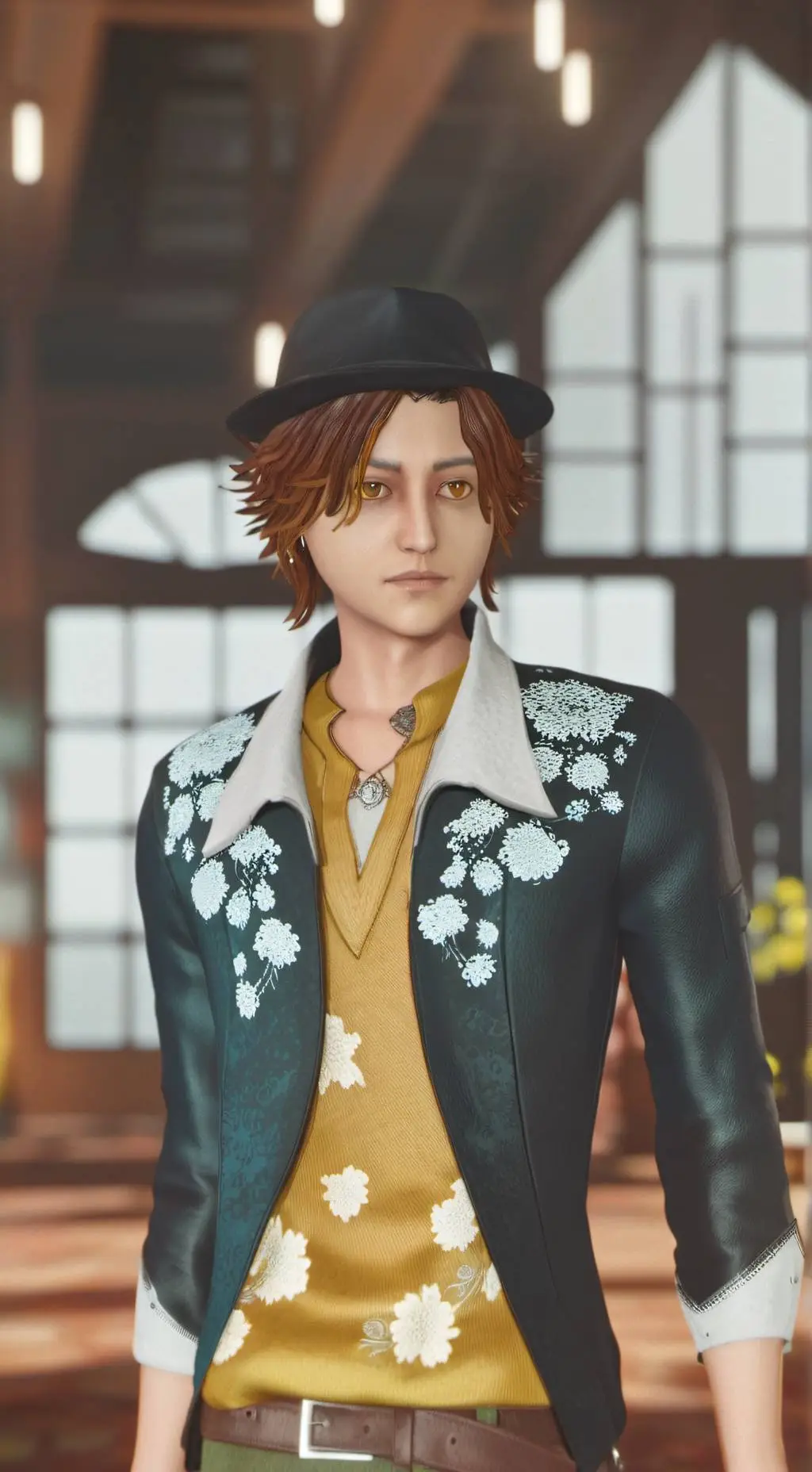 ai character: Daisuke  background