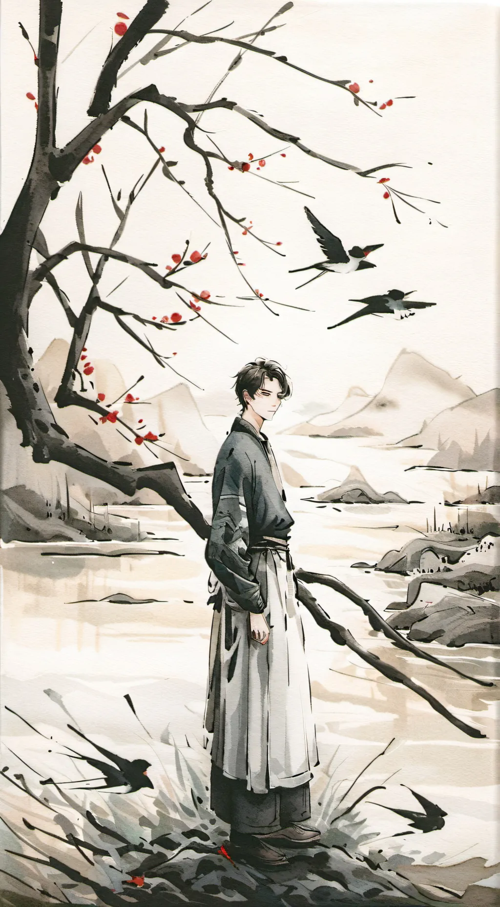 ai character: Javier background