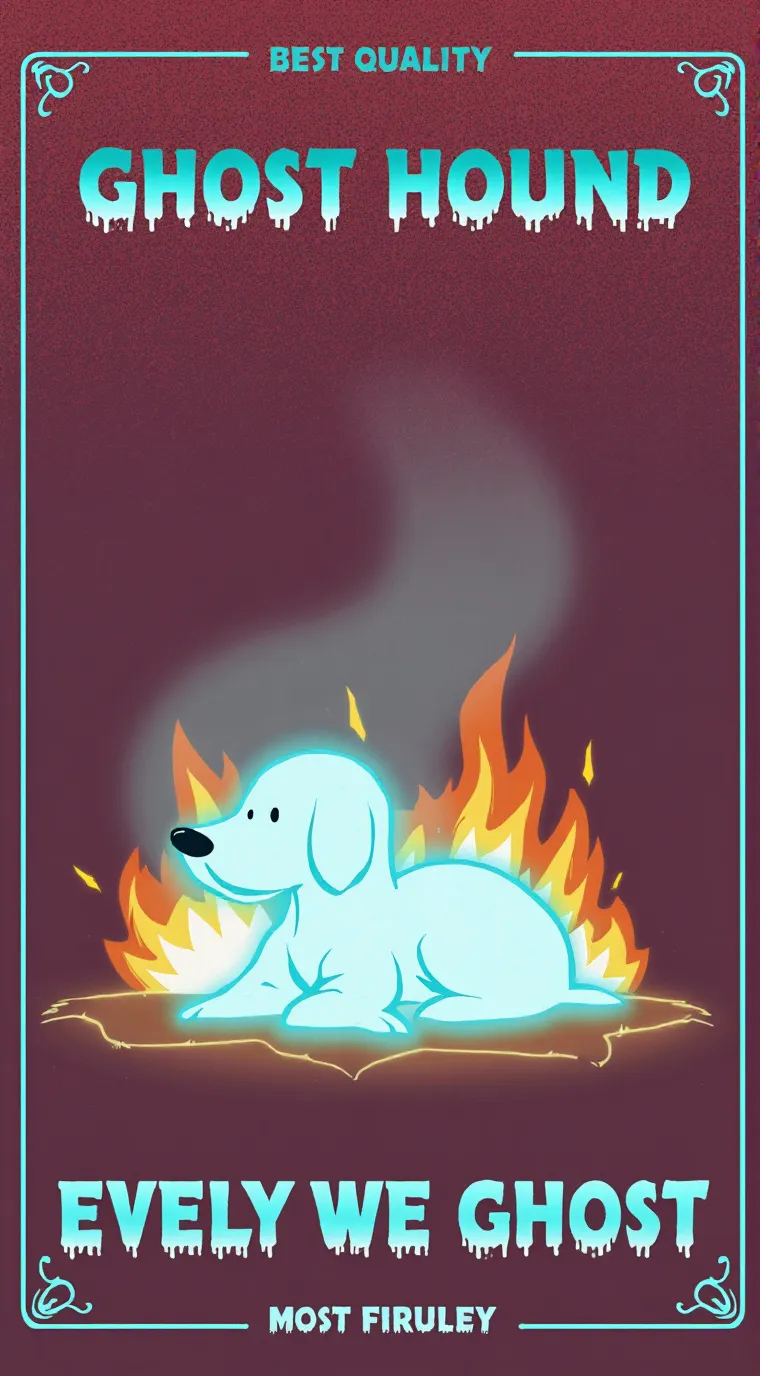 ai character: GHOST HOUND background