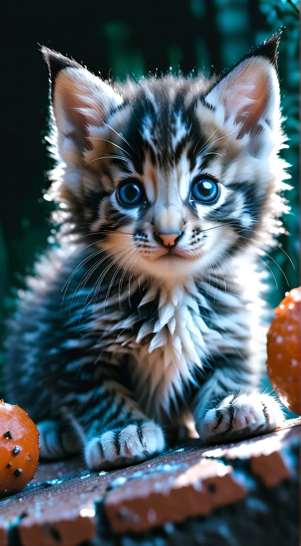 ai character: Kitten background