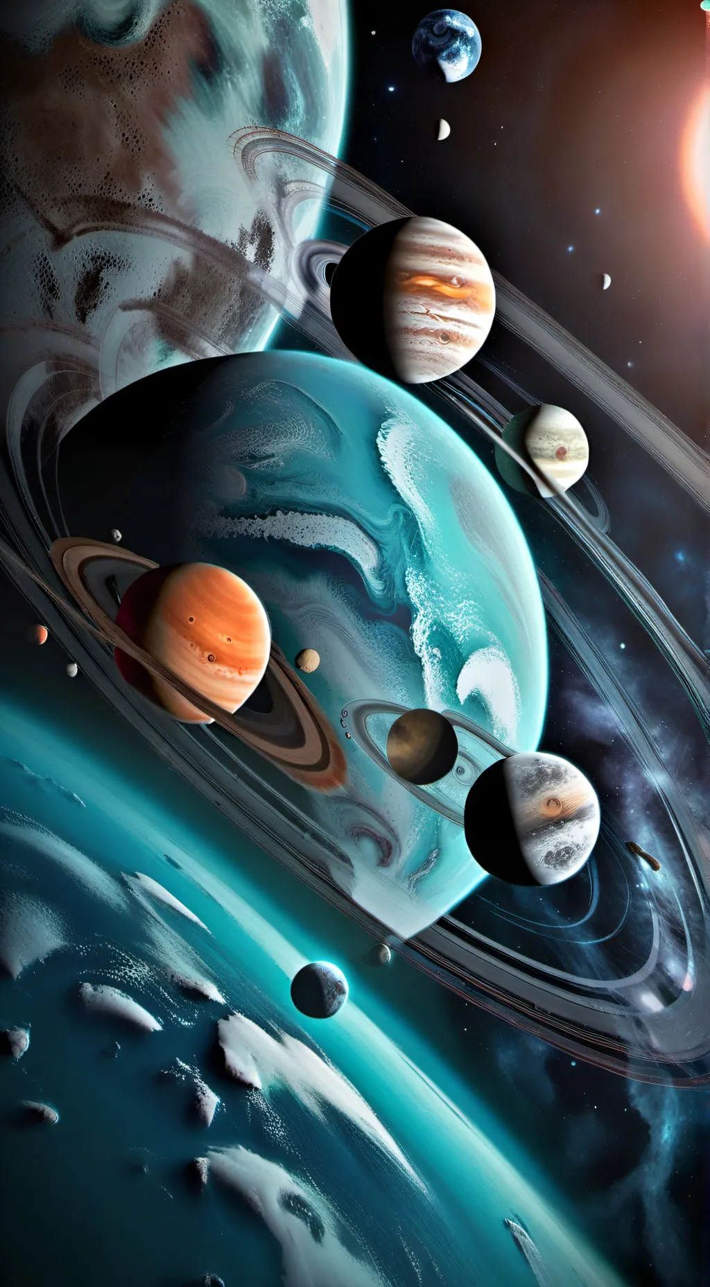 ai character: SOLARBALLS background