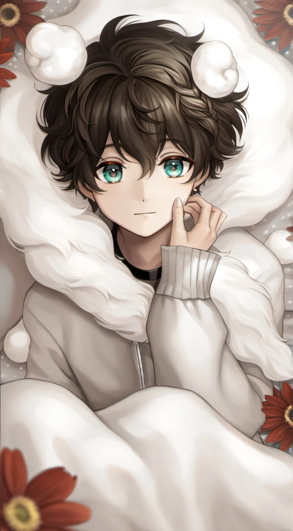 ai character: deku  background