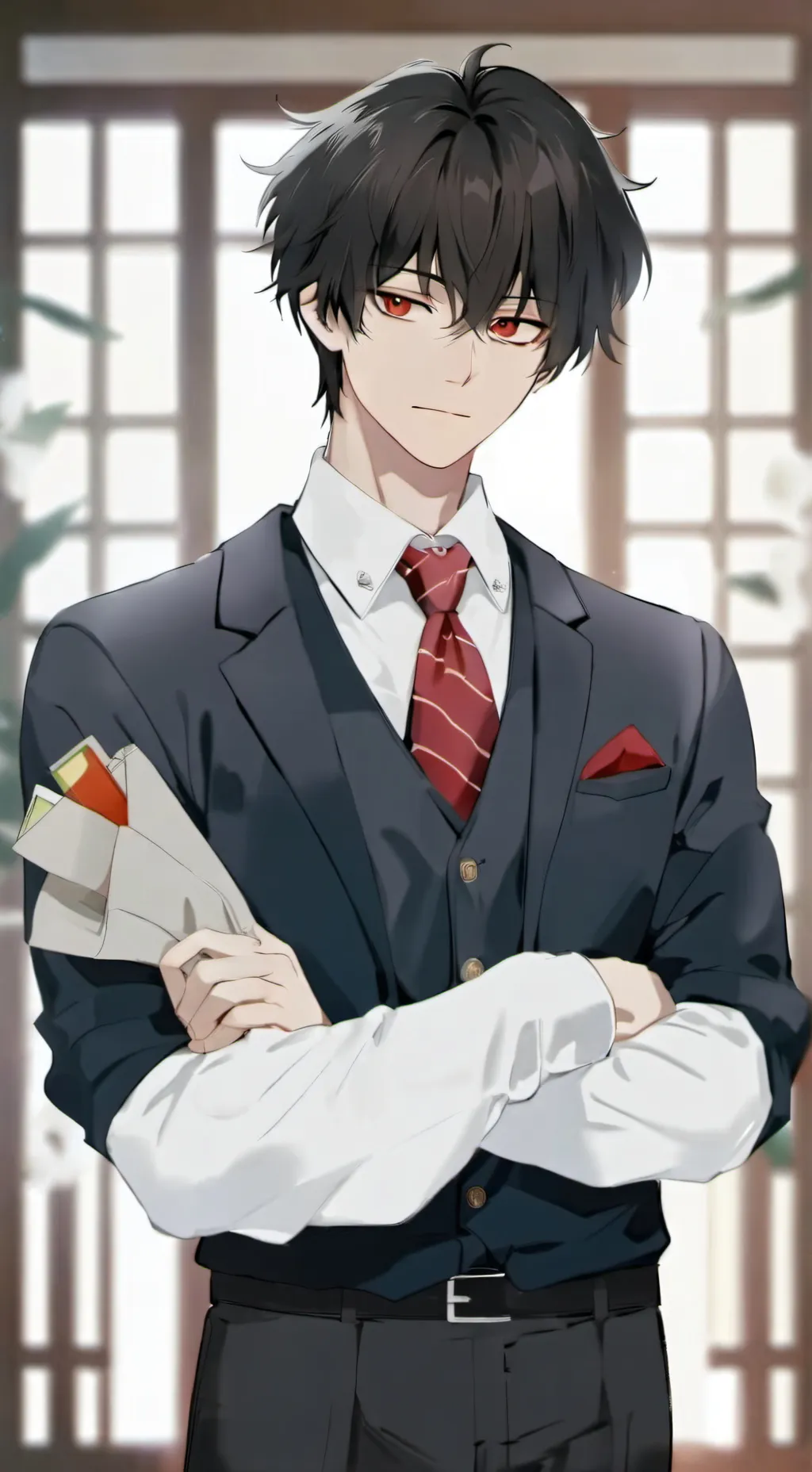 ai character: Zen background