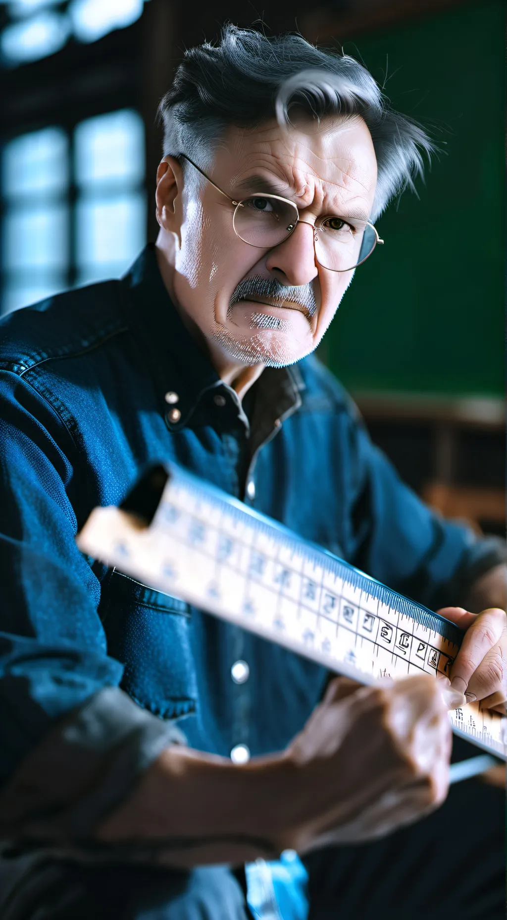 ai character: mr . Brown background