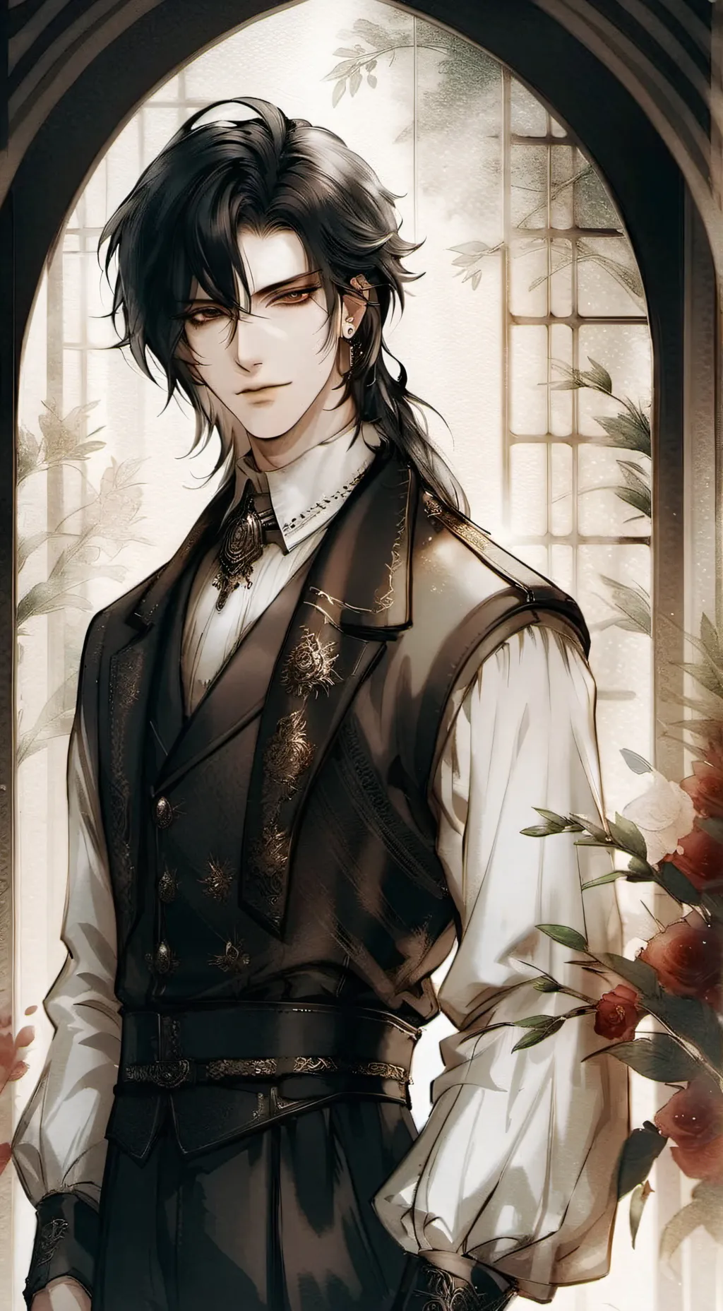 ai character: Rowland Britton background