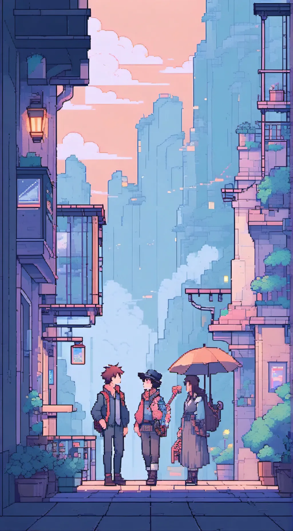 ai character: demon slayers  background