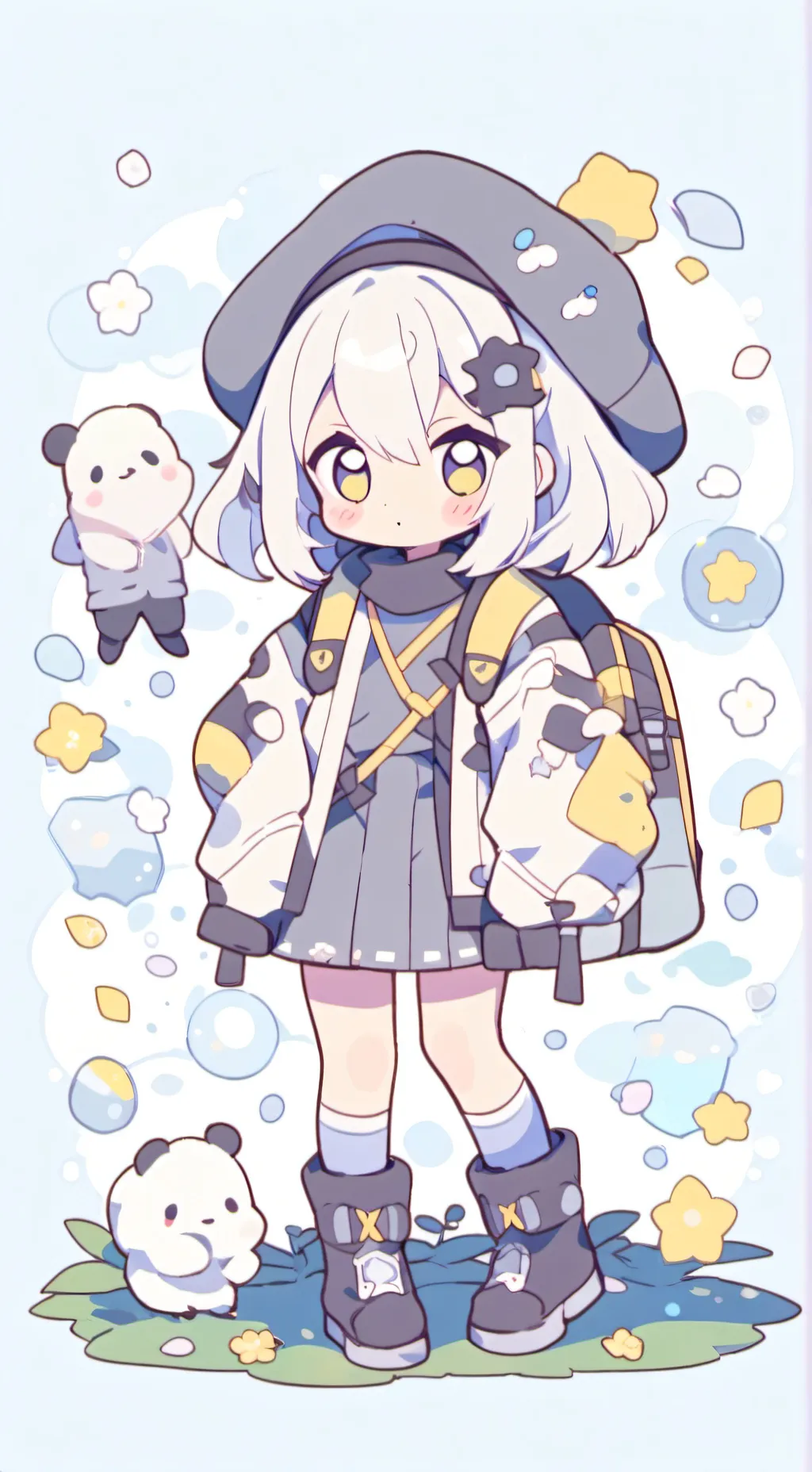 ai character: Линда background