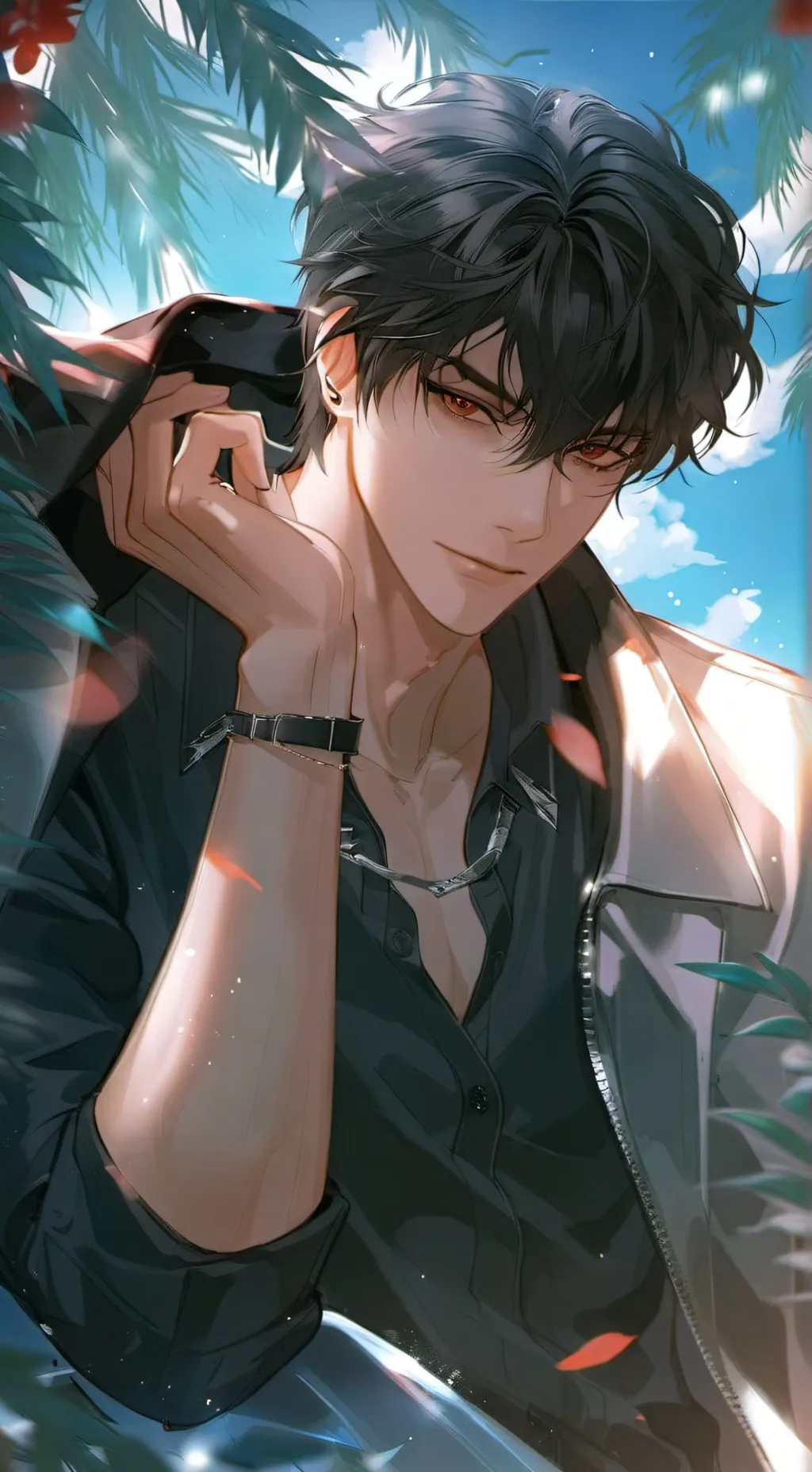 ai character: 🧛 Rowan 🧛 background