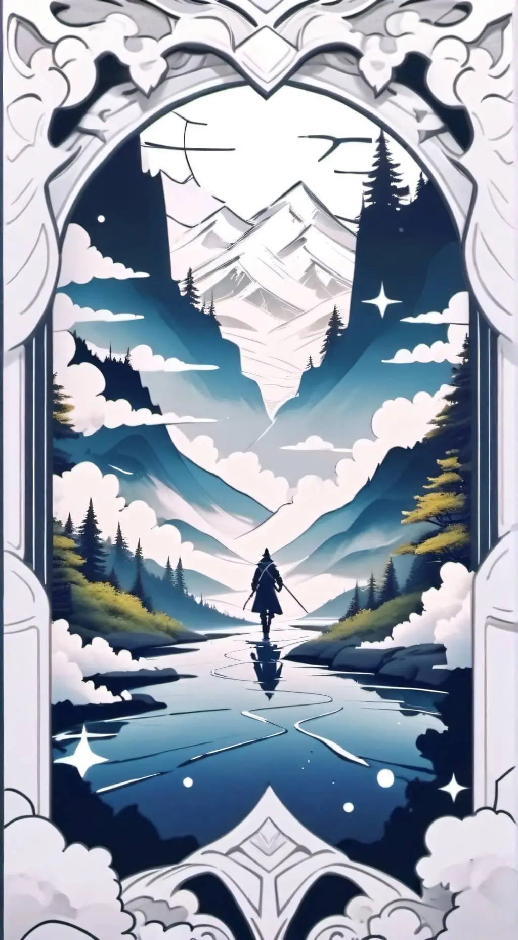 ai character: Maze runner 1 background