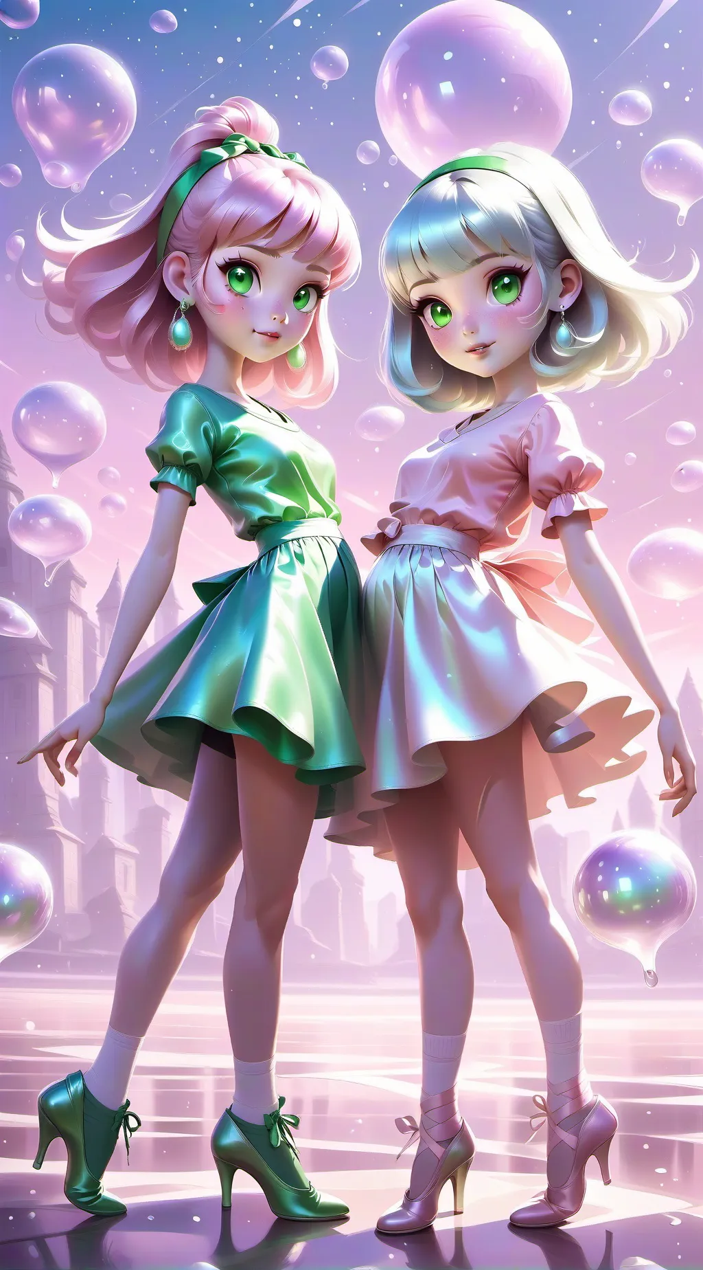 ai character: pregnant Sprunki background