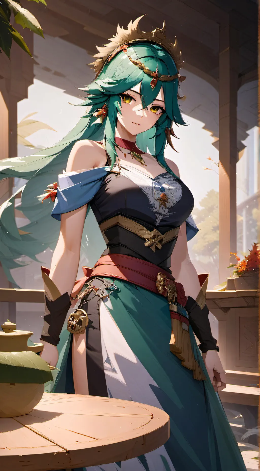 ai character: Princesa Sara  background