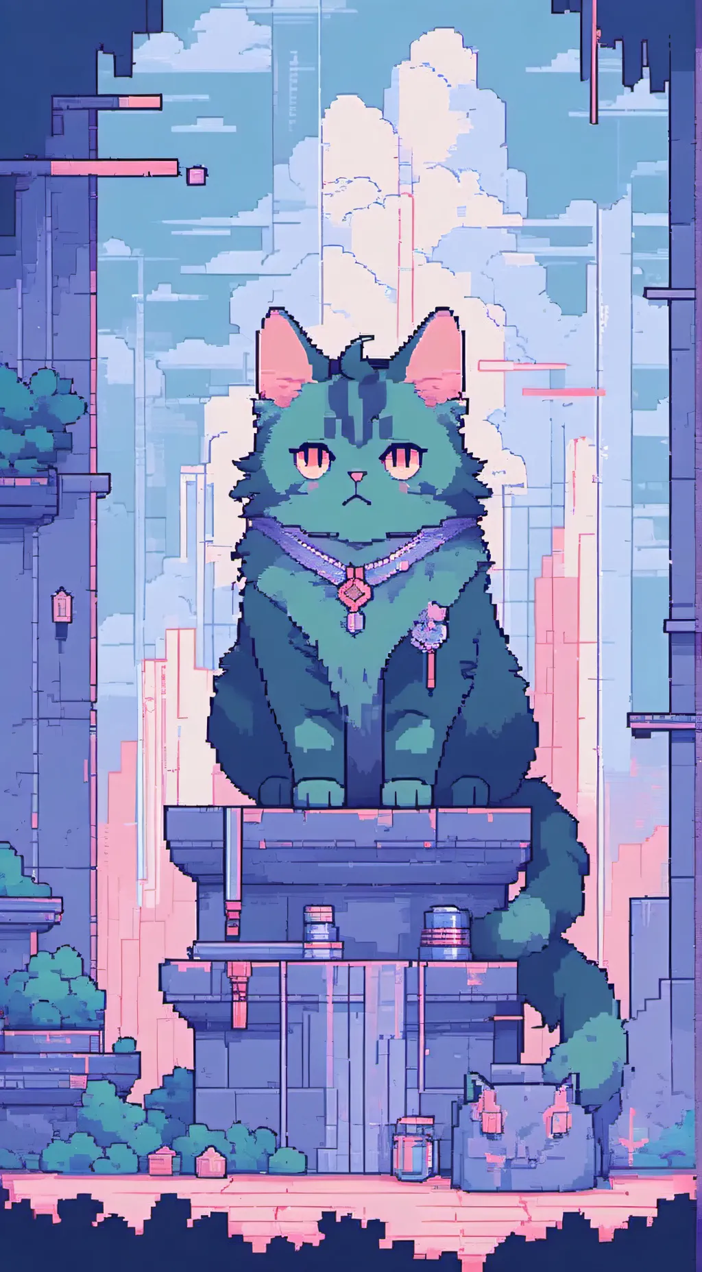 ai character: Saint background