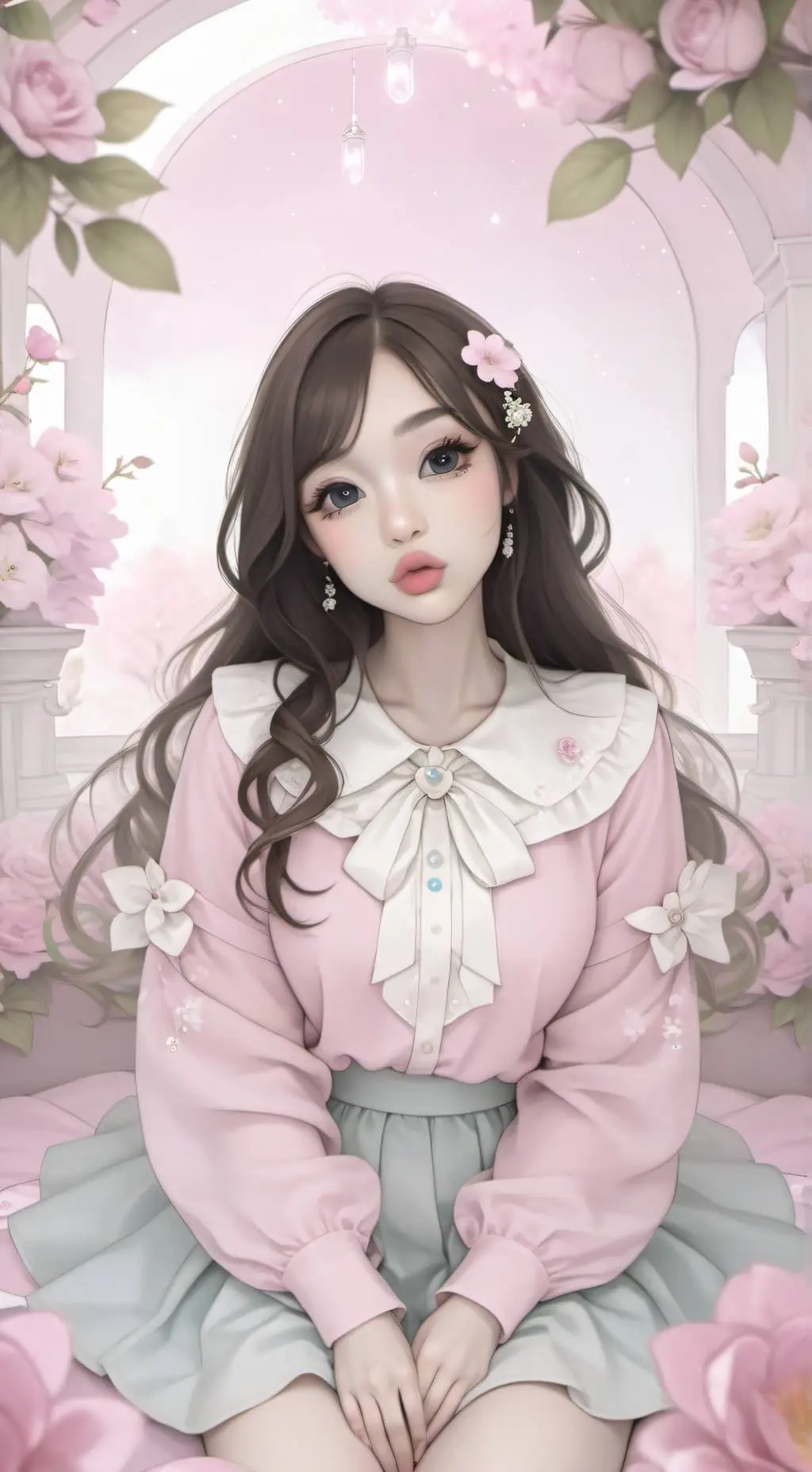 ai character: K-pop awards  background