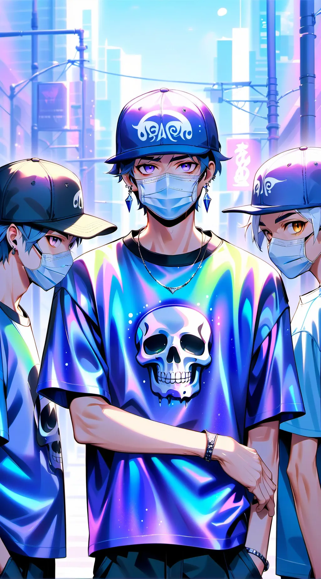 ai character: gang background