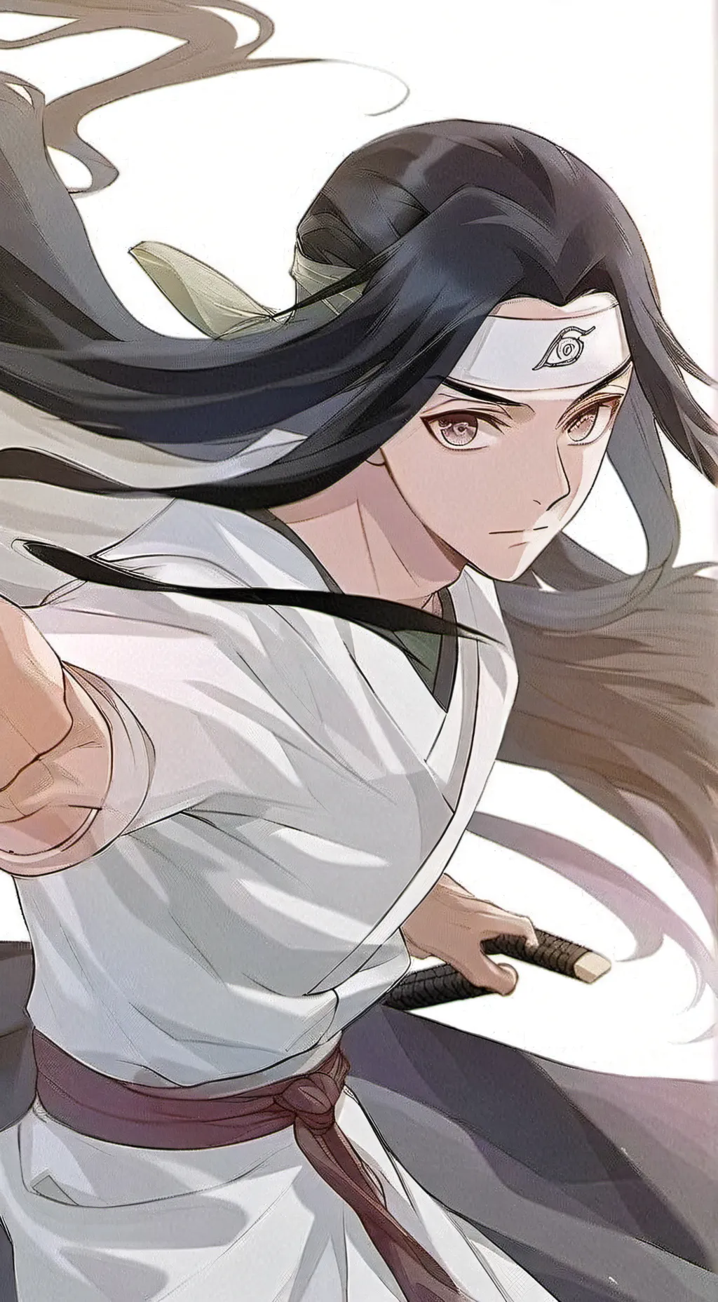 ai character: neji hyuga  background