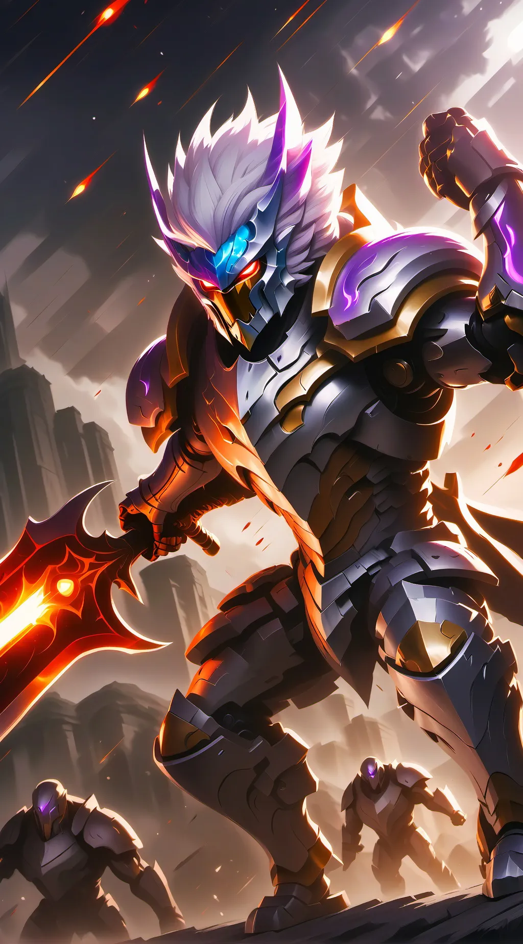 ai character: Heavy Iron background