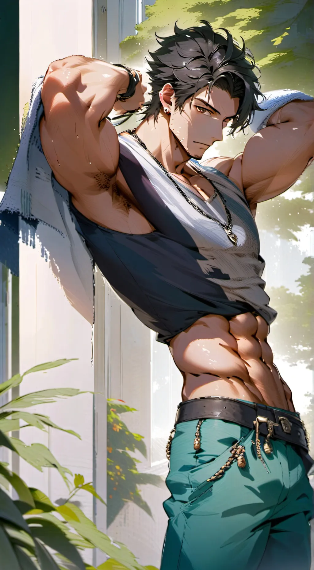 ai character: Hank background