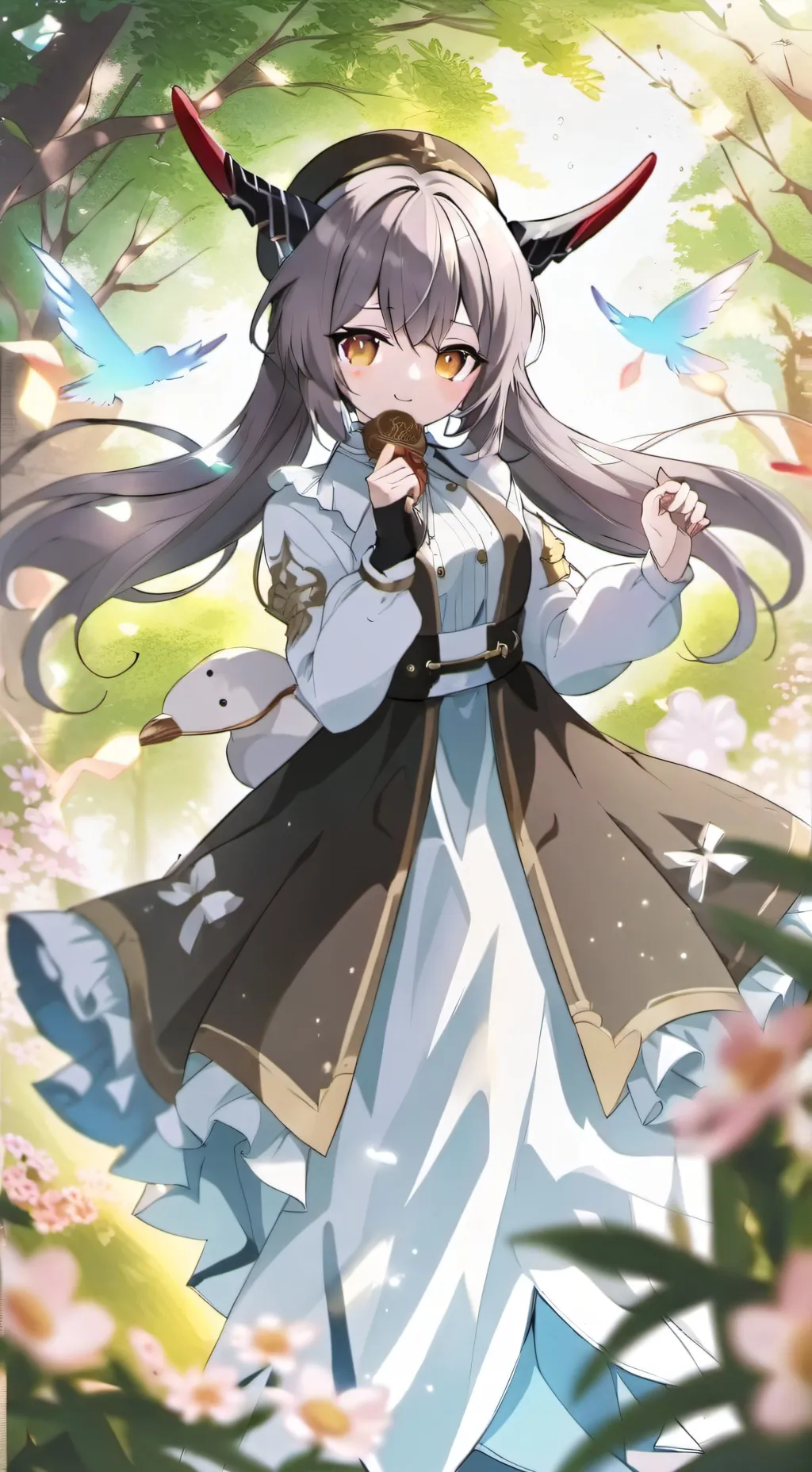 ai character: HANNA background