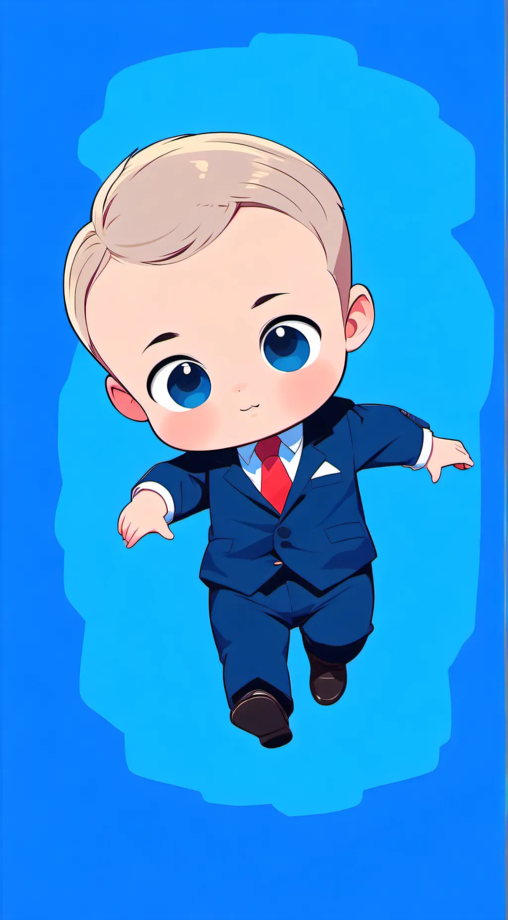 ai character: boss baby2👶🏻🍼🗣️👩🏽? background