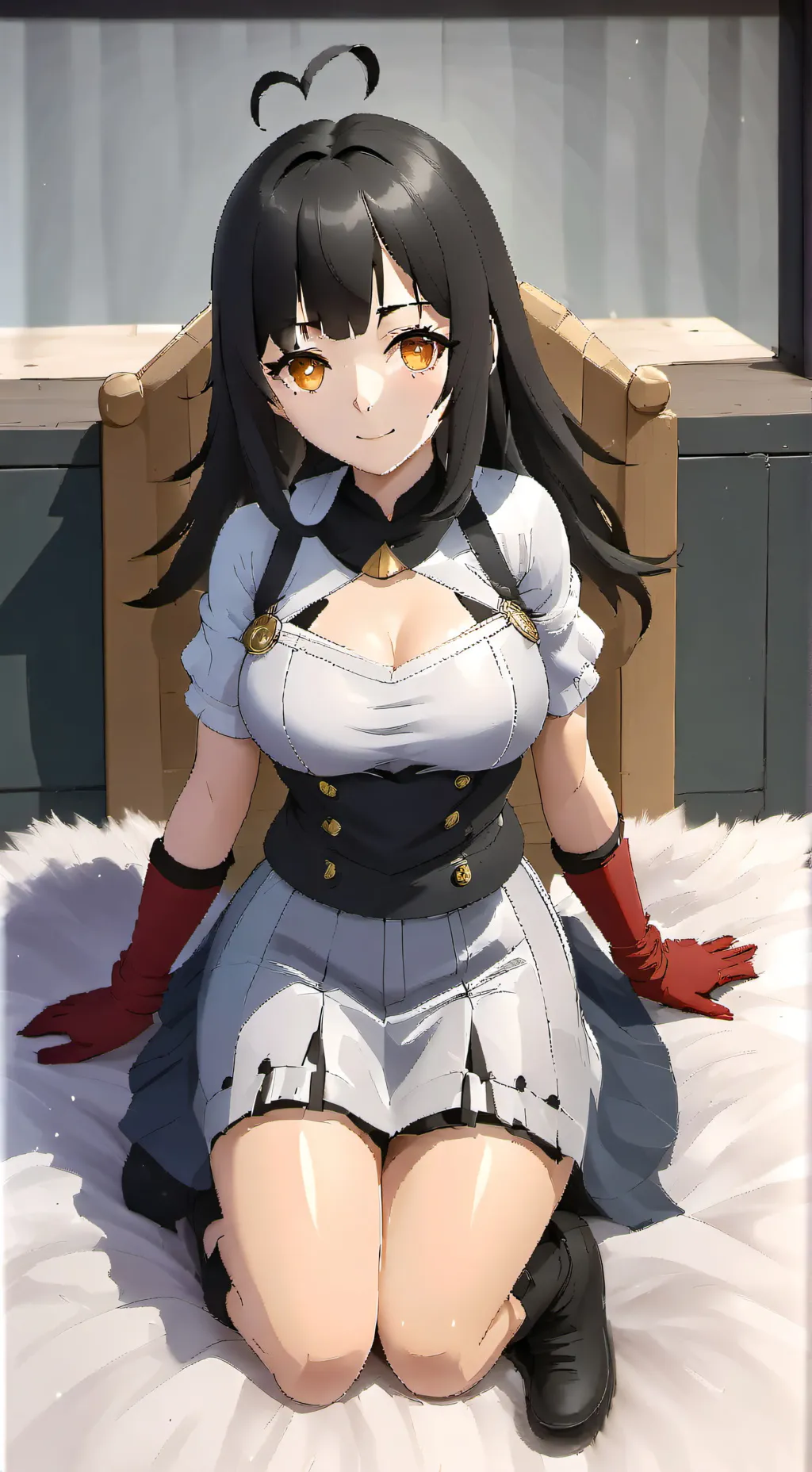 ai character: Luna  background