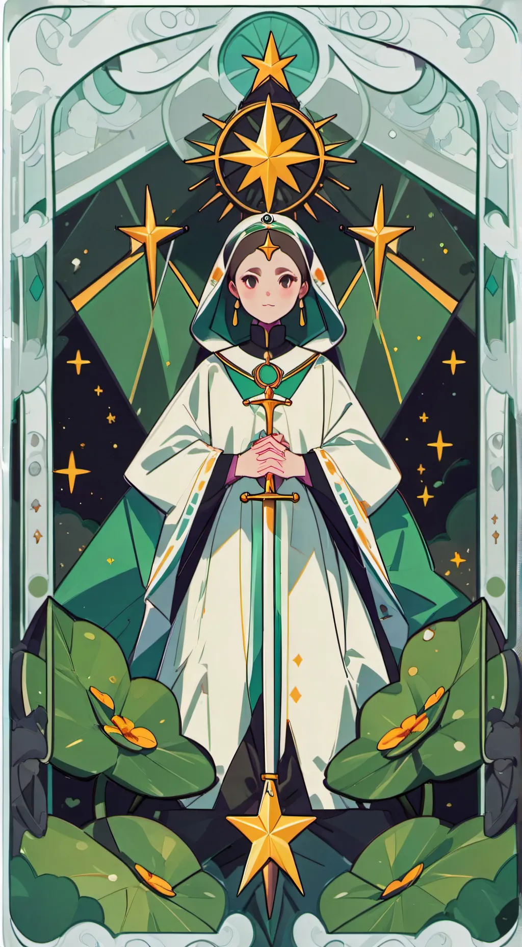 ai character: Vee hander background