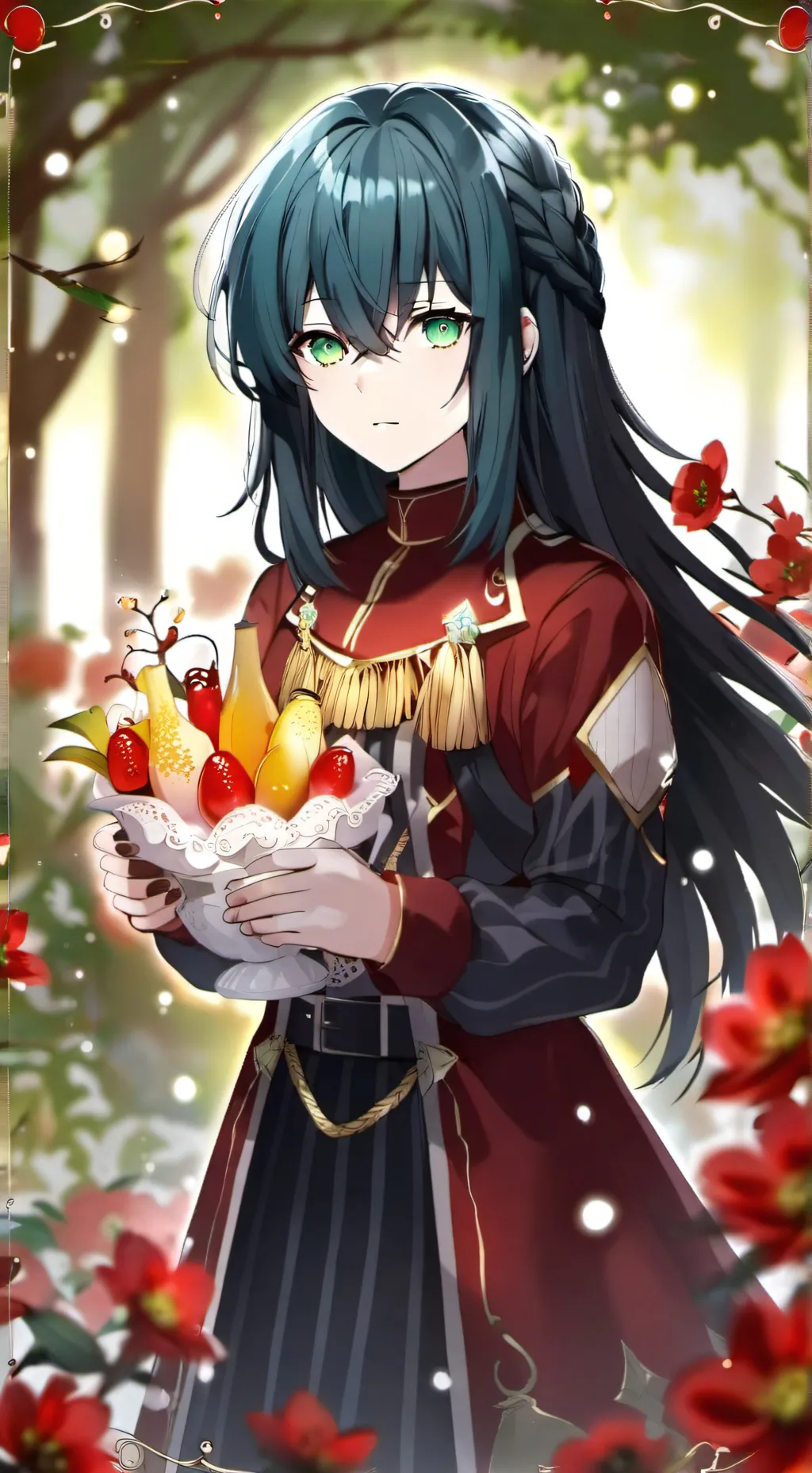 ai character: tokito muichiro💫❤️ background