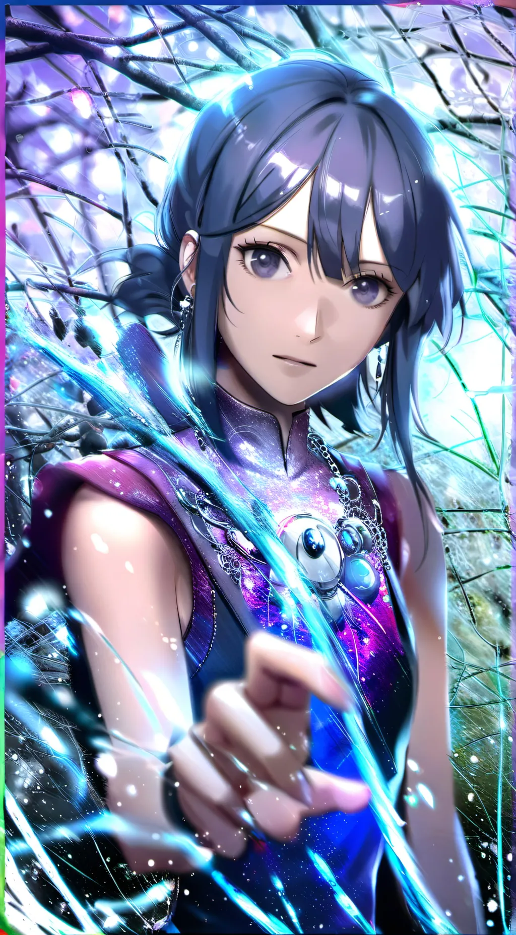 ai character: jin ah background