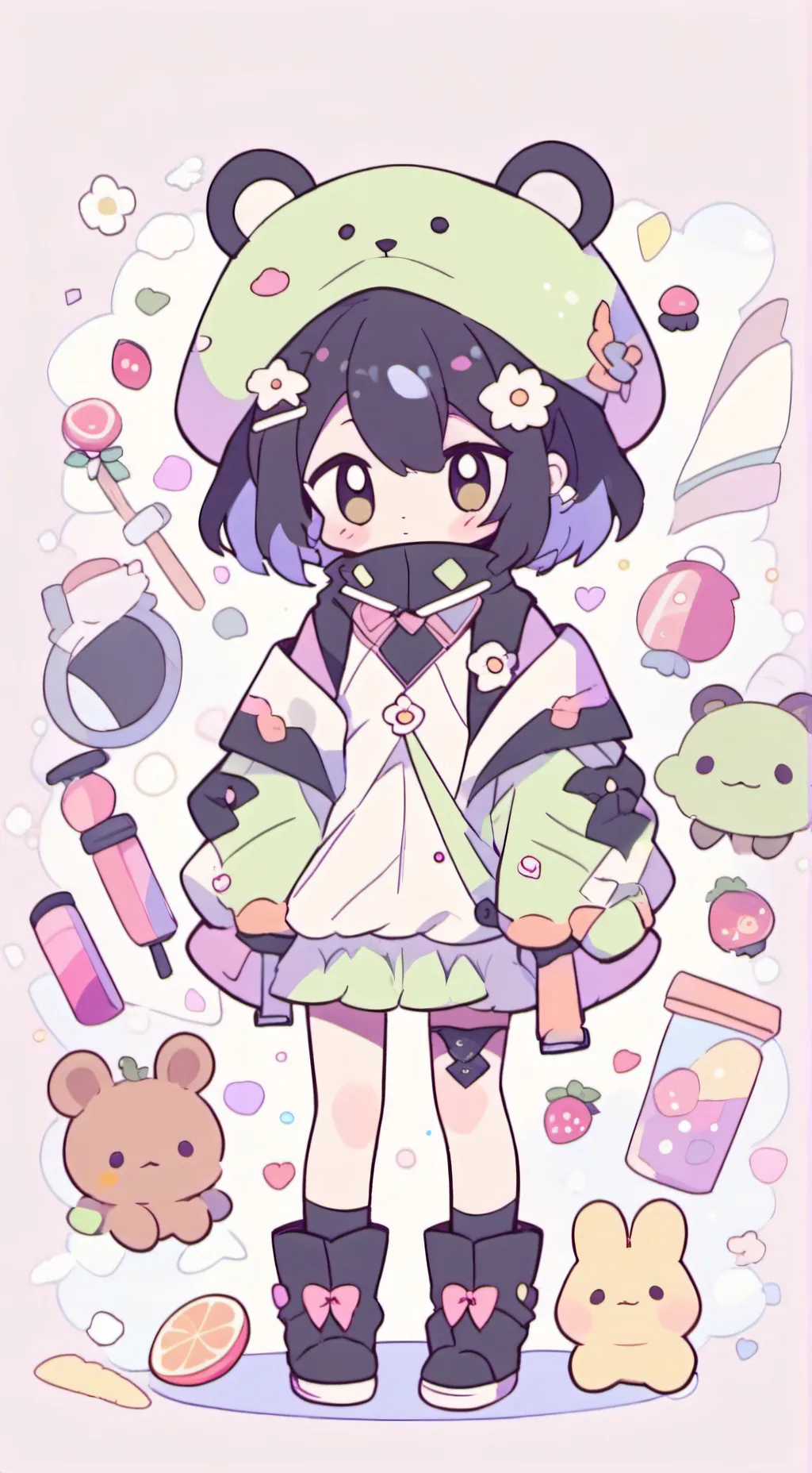 ai character: FPE SwAp Au background