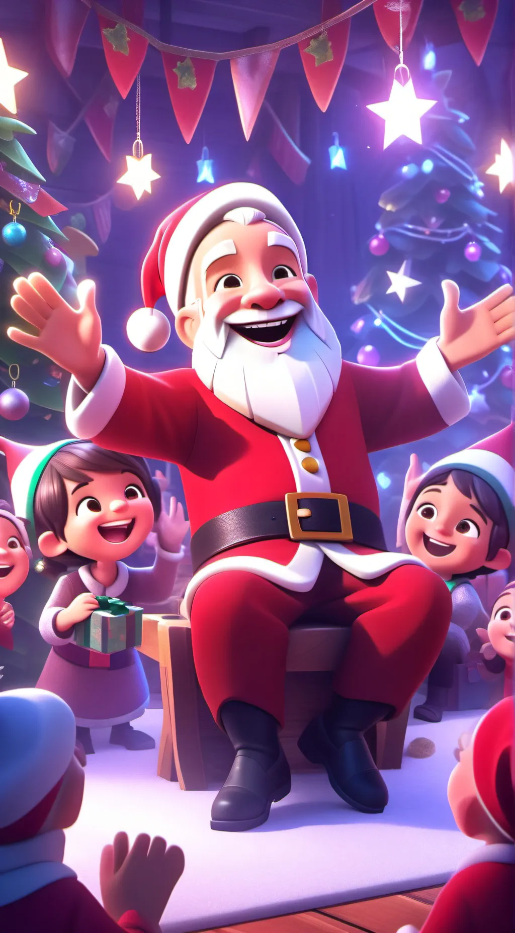 ai character: 🎅🏻Noel🎅🏻 background