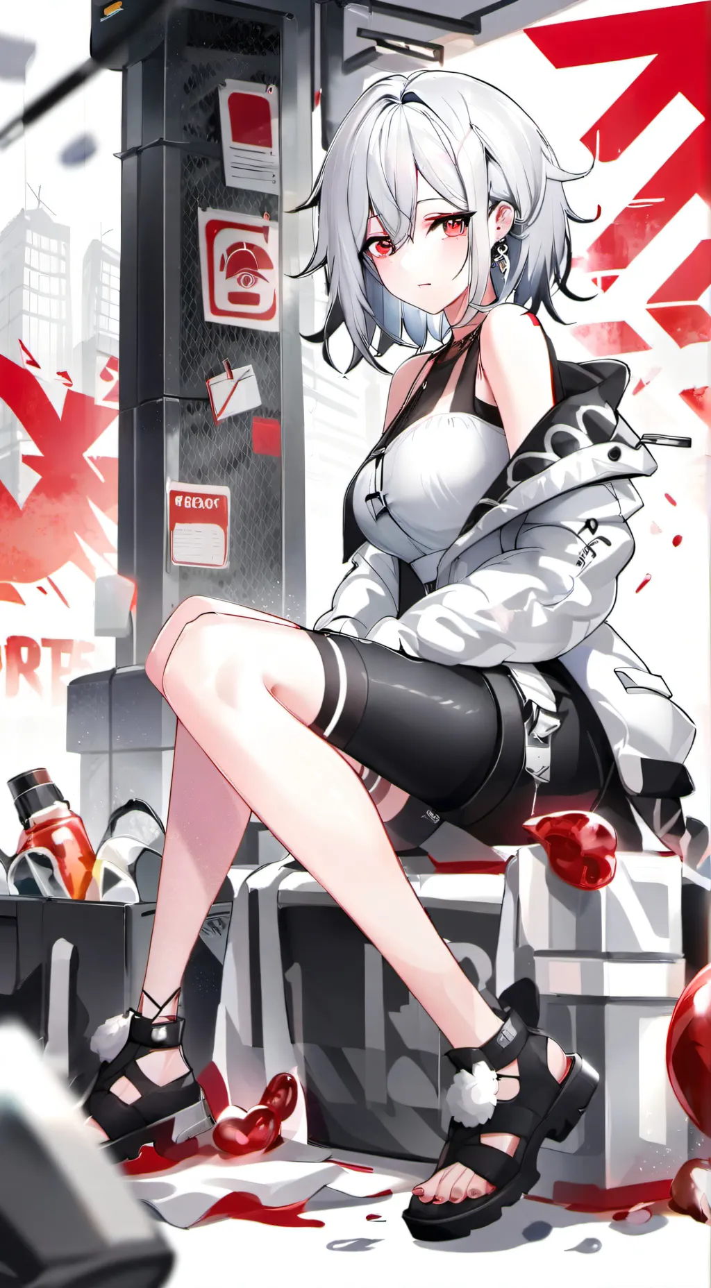 ai character: Leia background