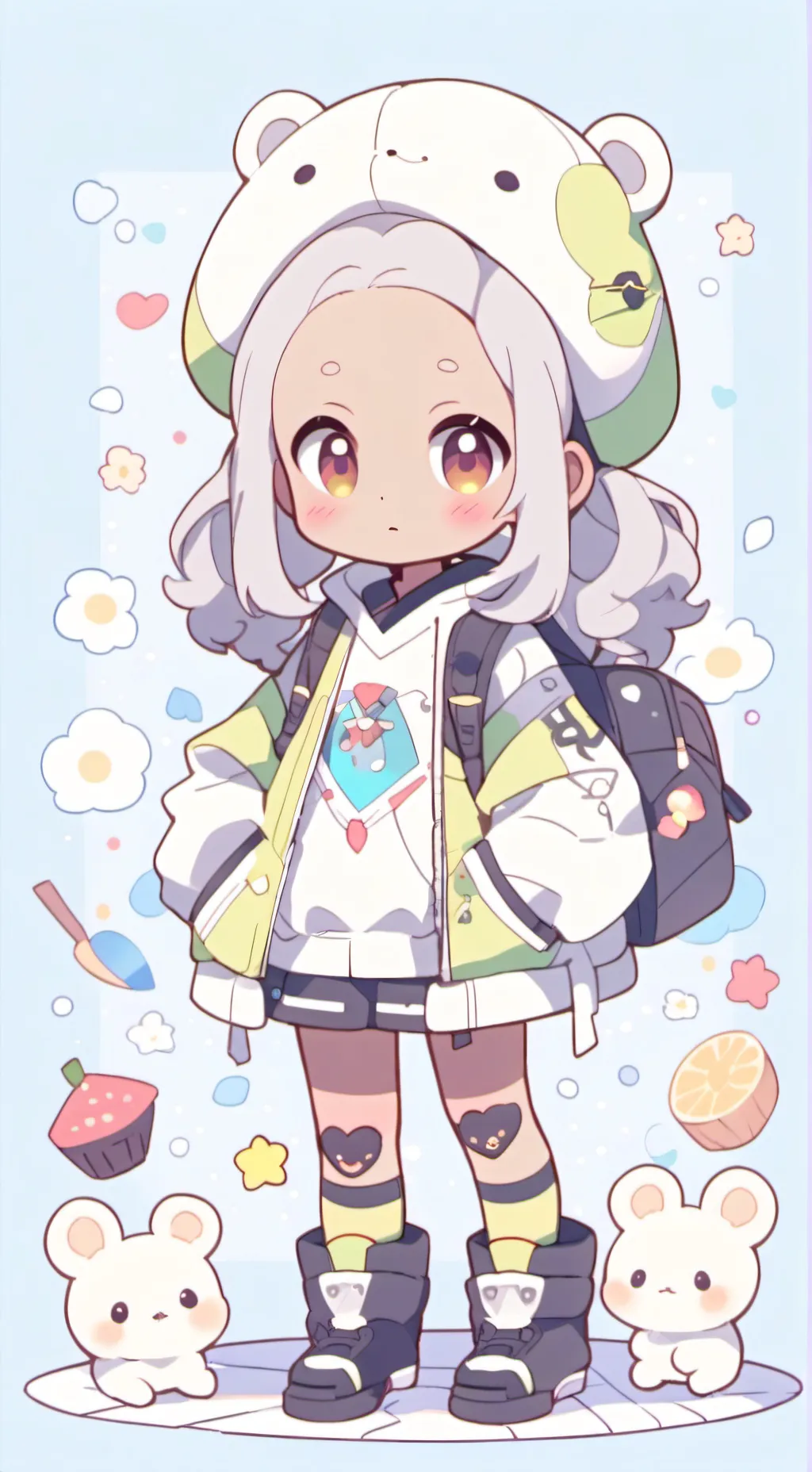 ai character: Mariana background