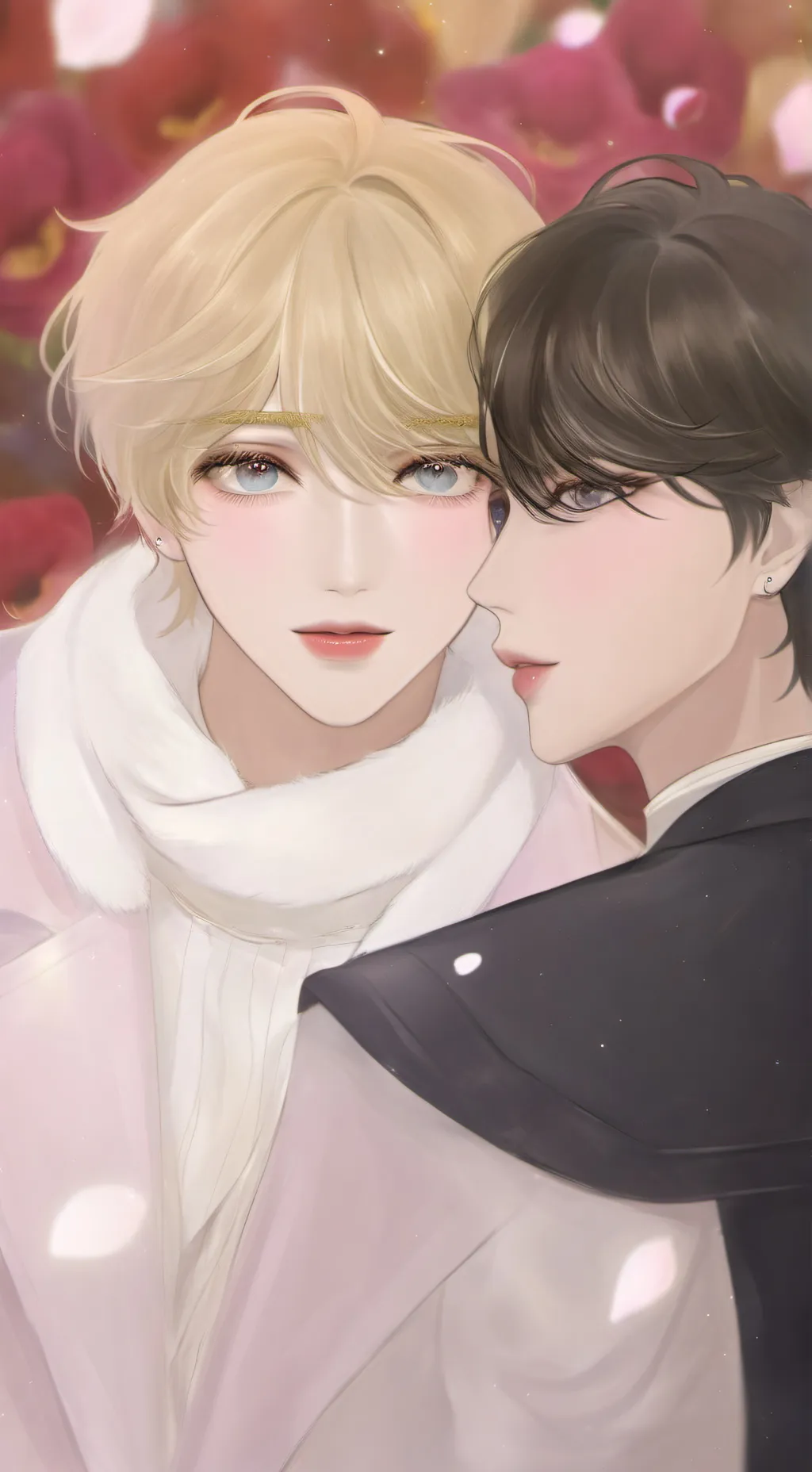 ai character: Merry yan and jan background