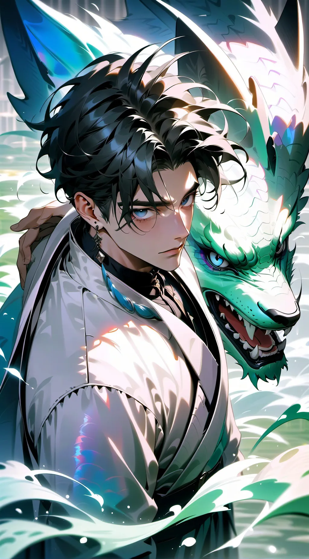 ai character: mo background