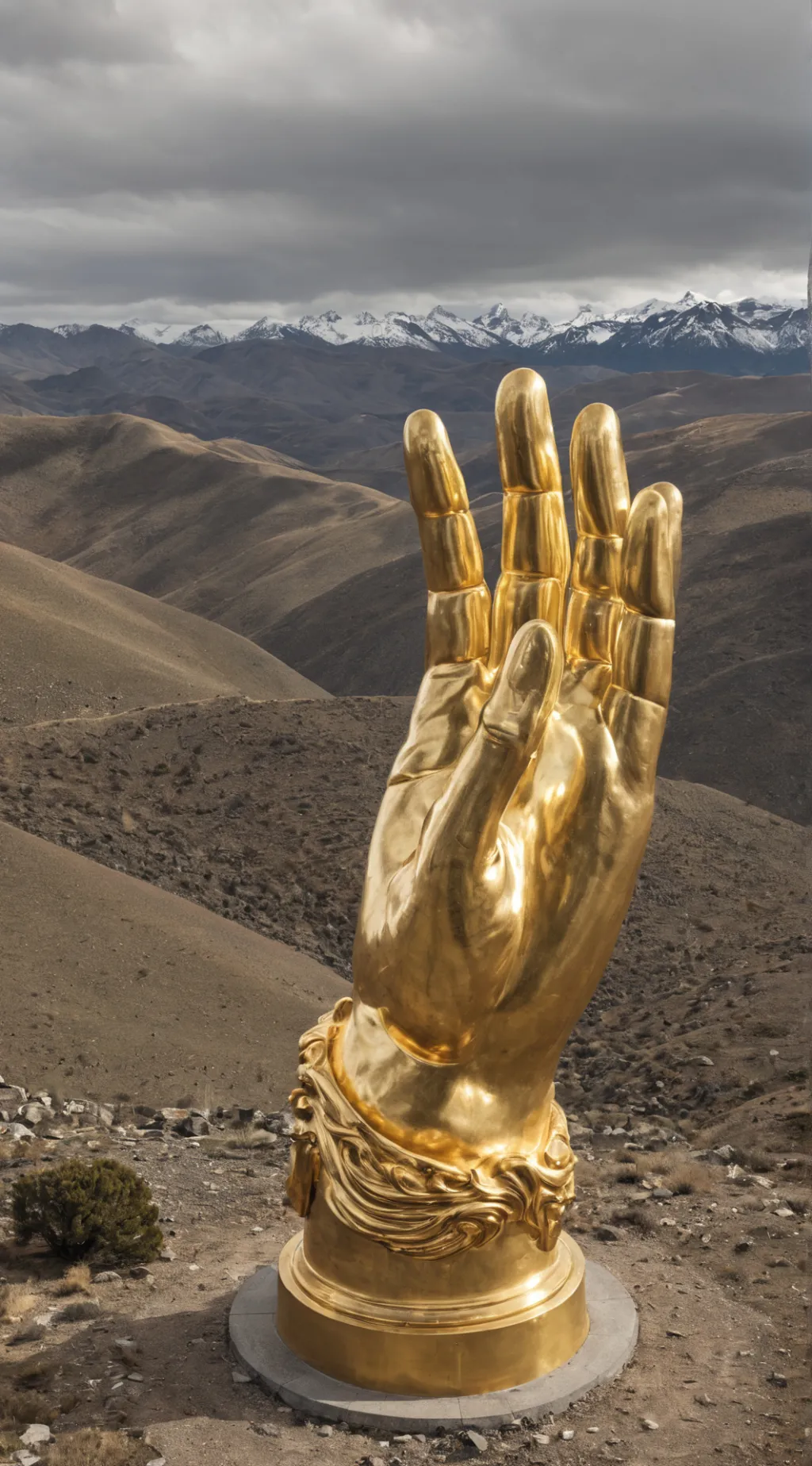 ai character: The Hand of Truth  background