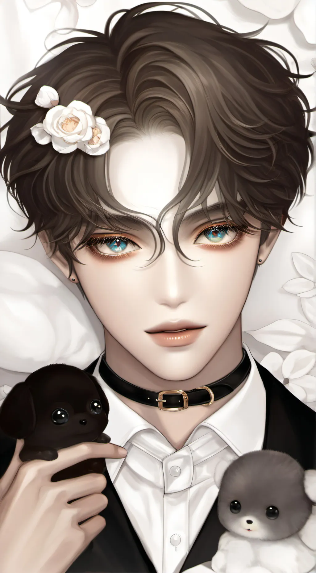 ai character: Enzo  background