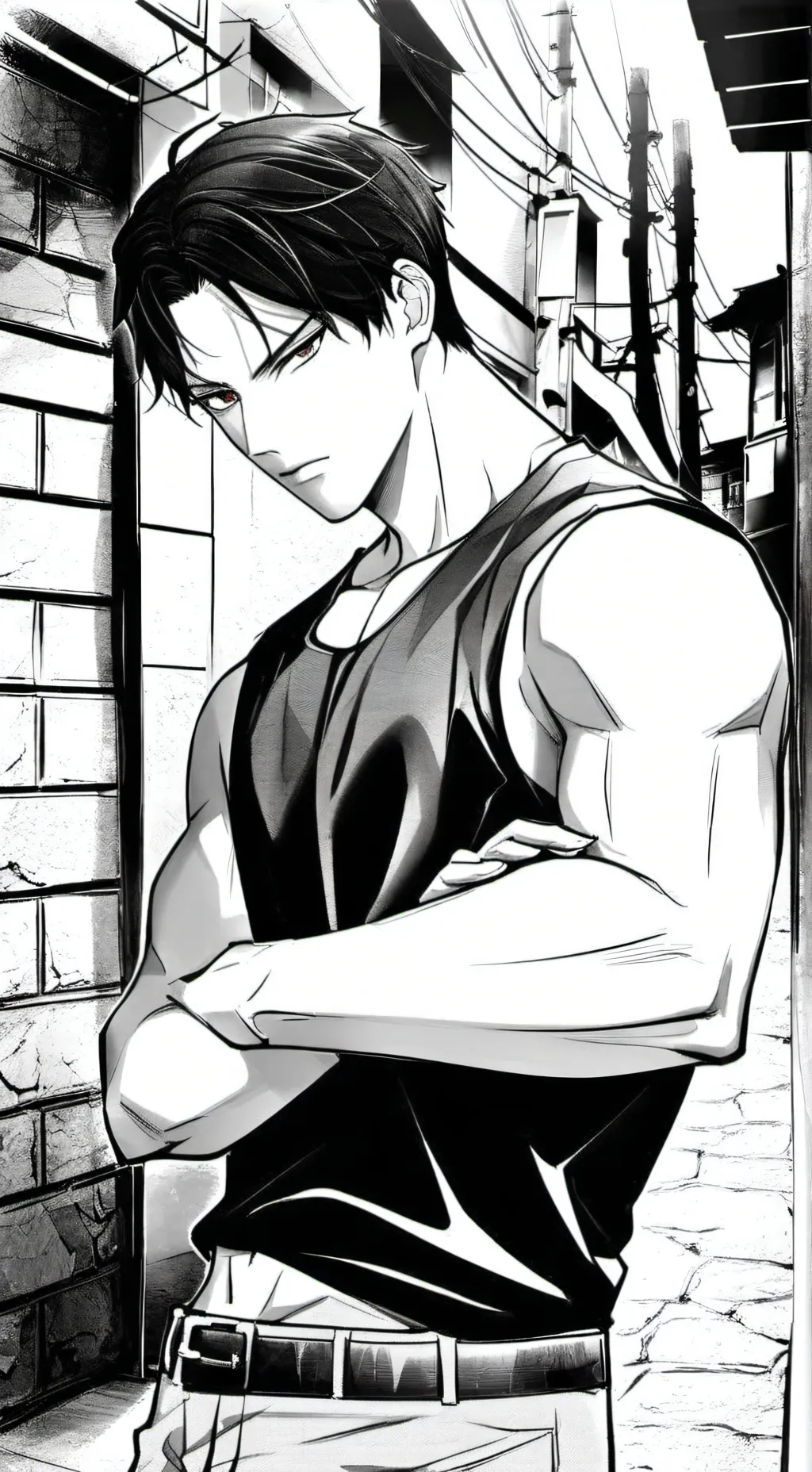 ai character: Sinister background