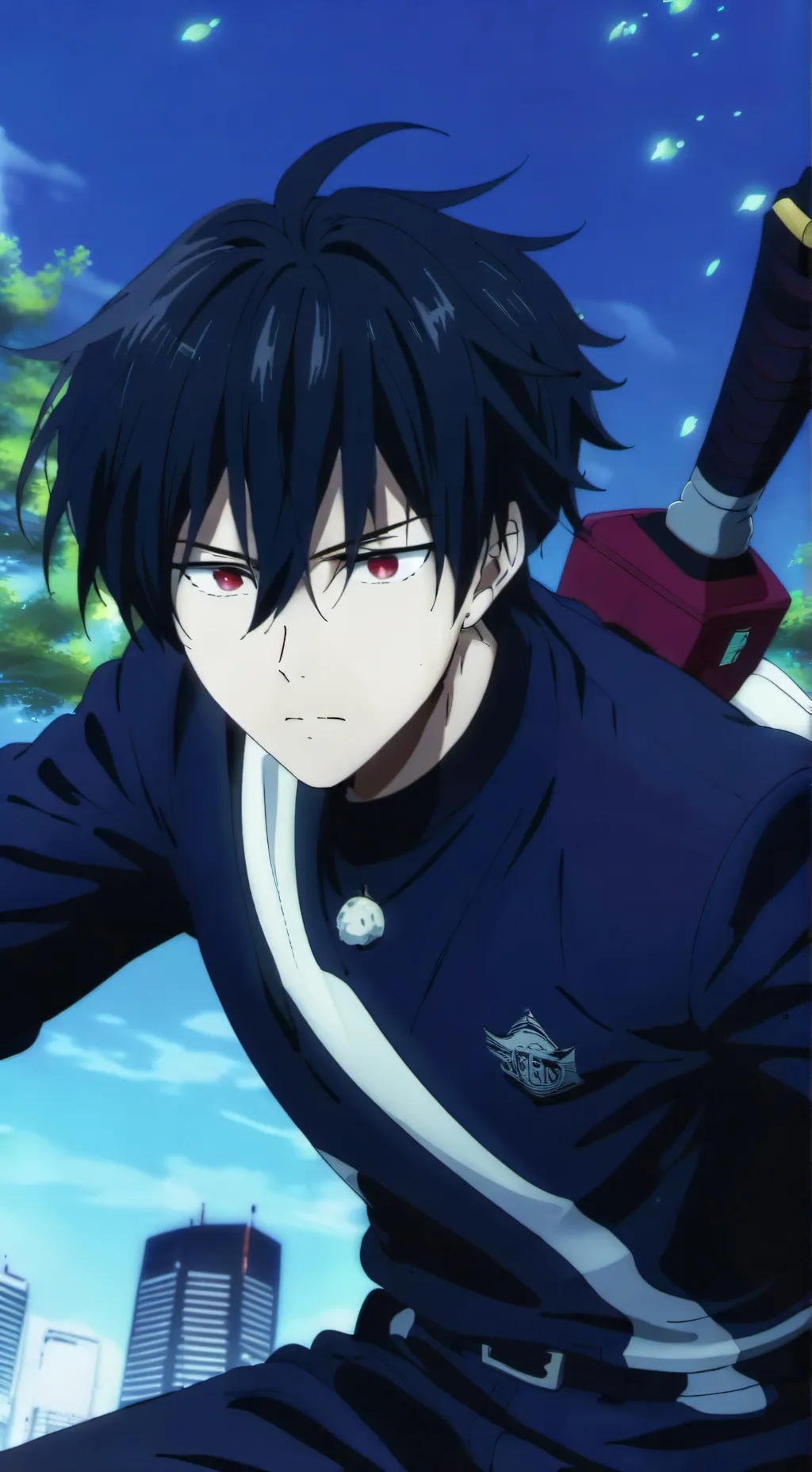 ai character: zero background