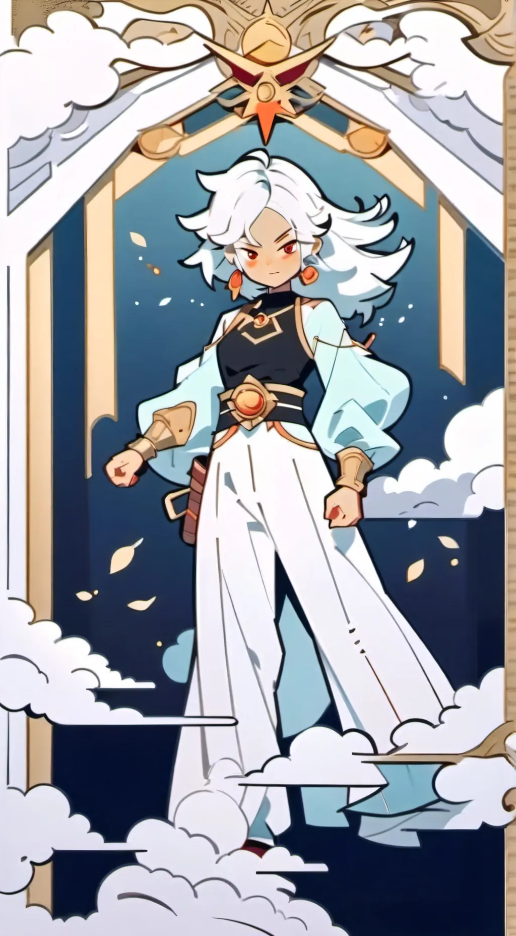 ai character: ★Zack★ background