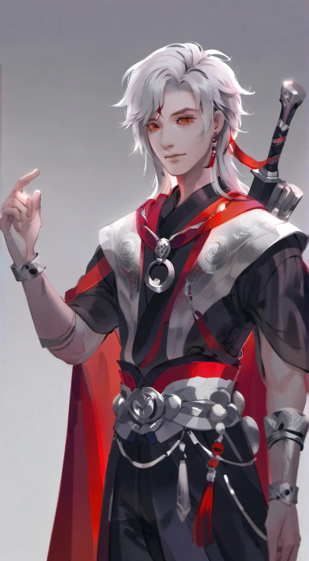 ai character: Zachary  background