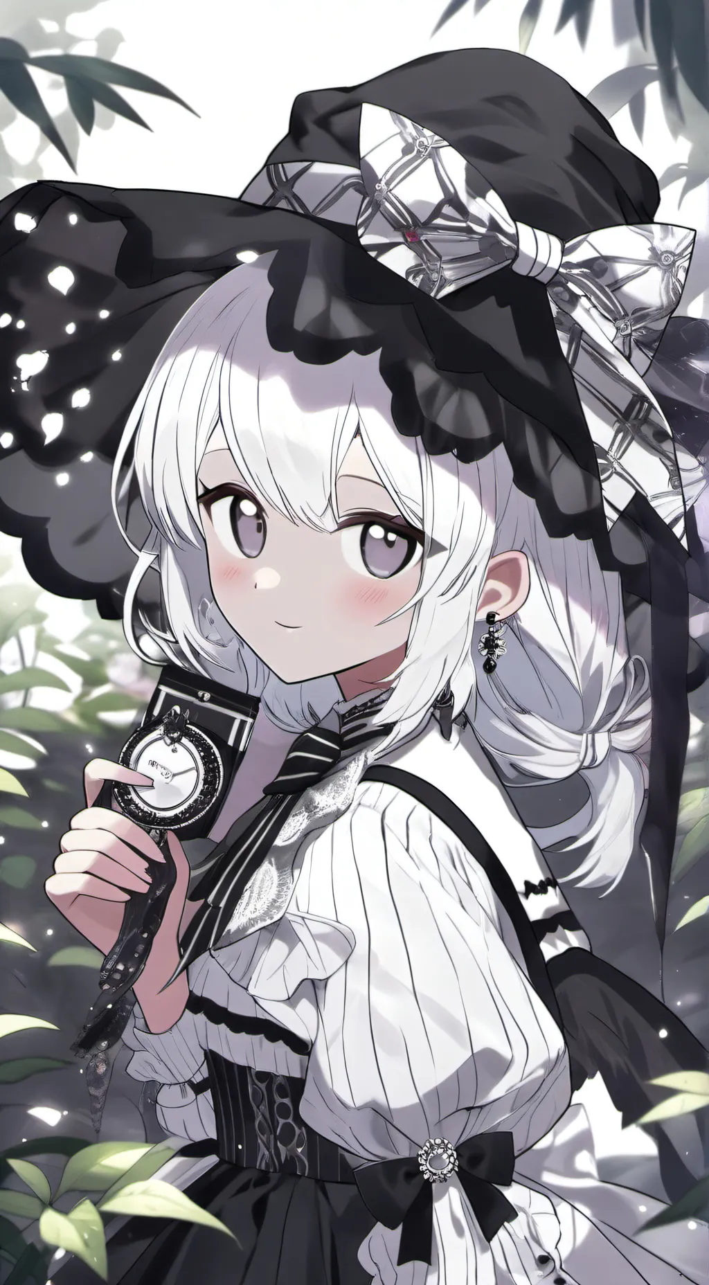 ai character: candy background