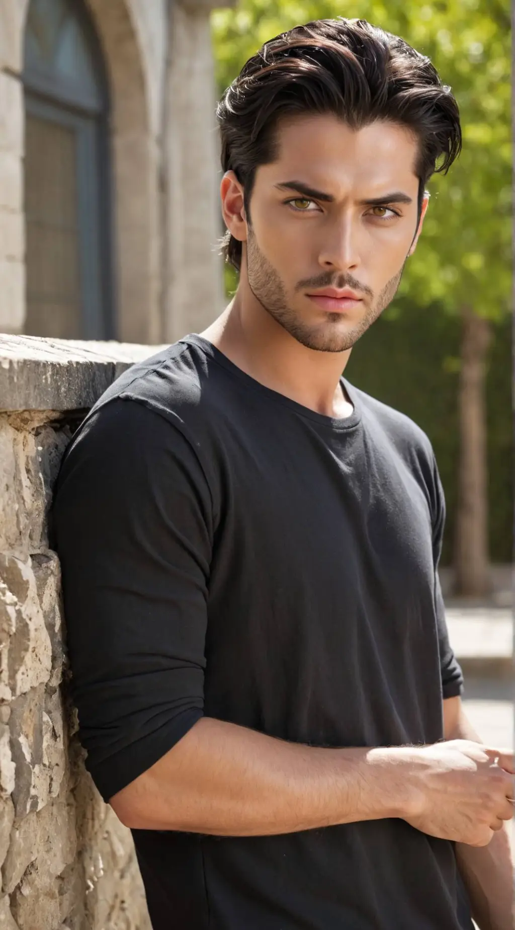 ai character: Ge background